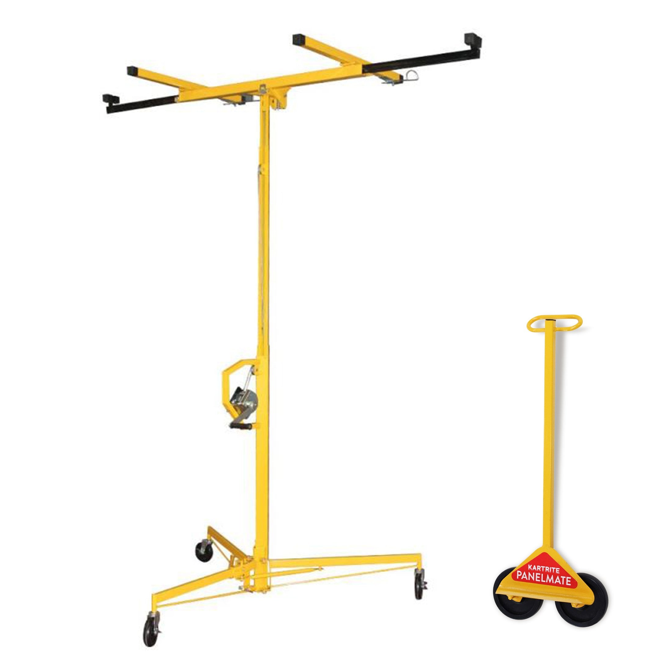 Heavy Duty 16ft Drywall Panel Hoist with Telescopic Design