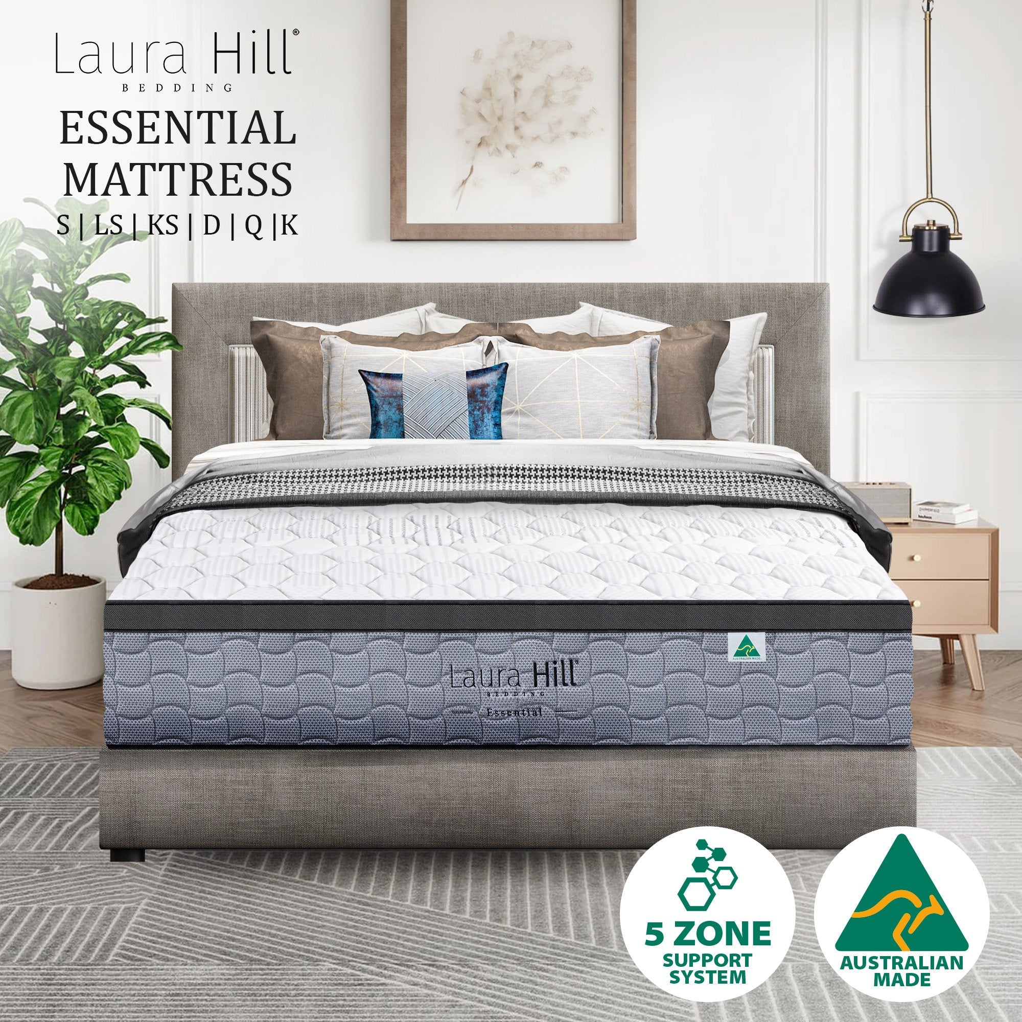 Laura Hill Essential Australian Made Long Single Premium Mattress