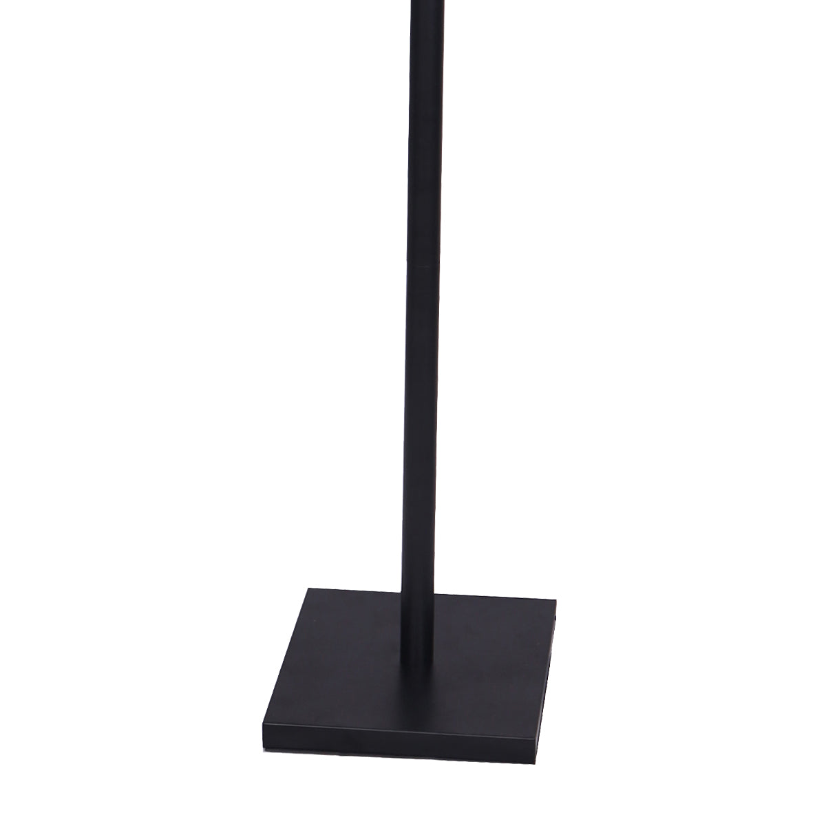 Adjustable 2-Light LED Metal Floor Lamp, Brushed Gold & Black Finish