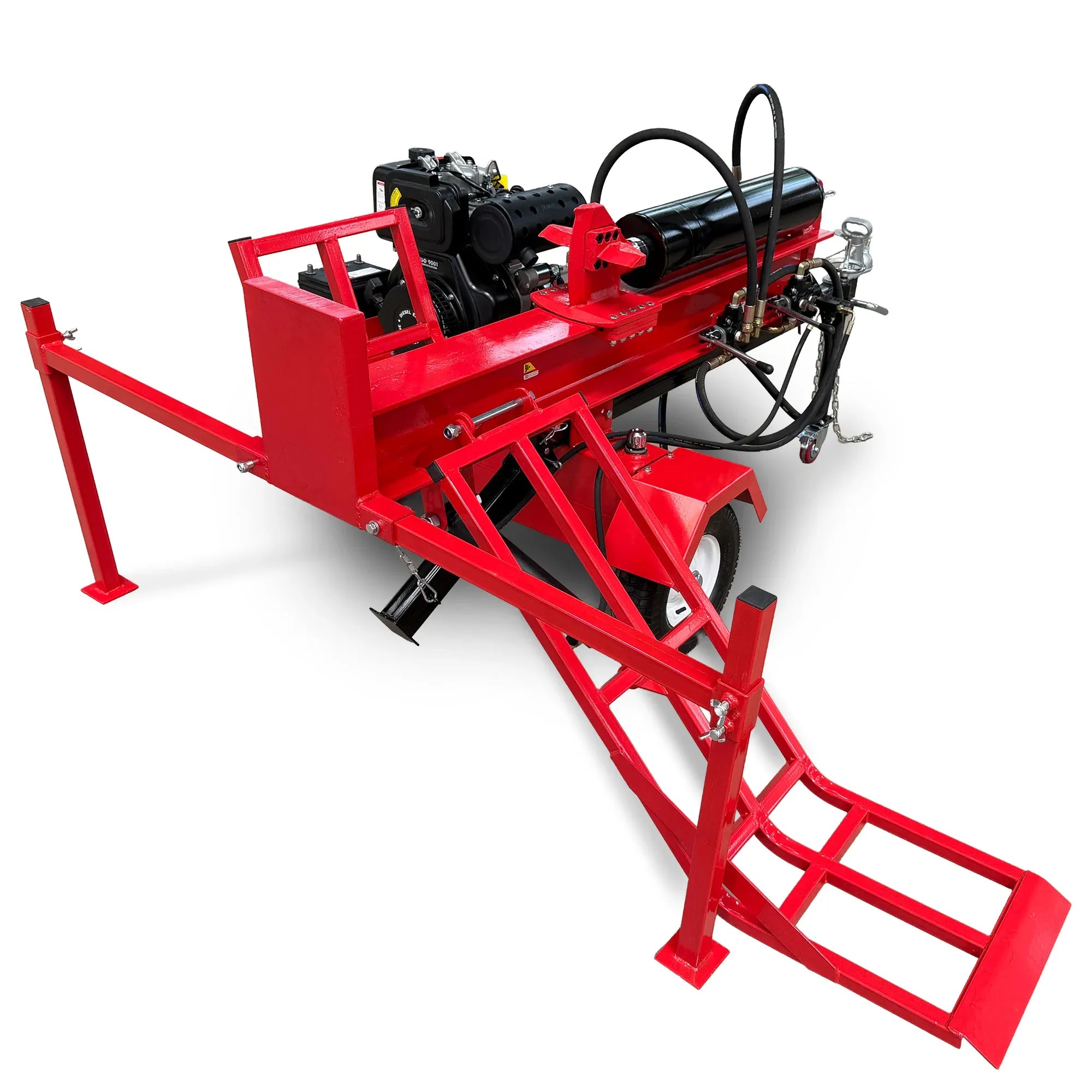 Yukon 60 Tonne Diesel Log Splitter with Hydraulic Lift 498cc Electric Key Start