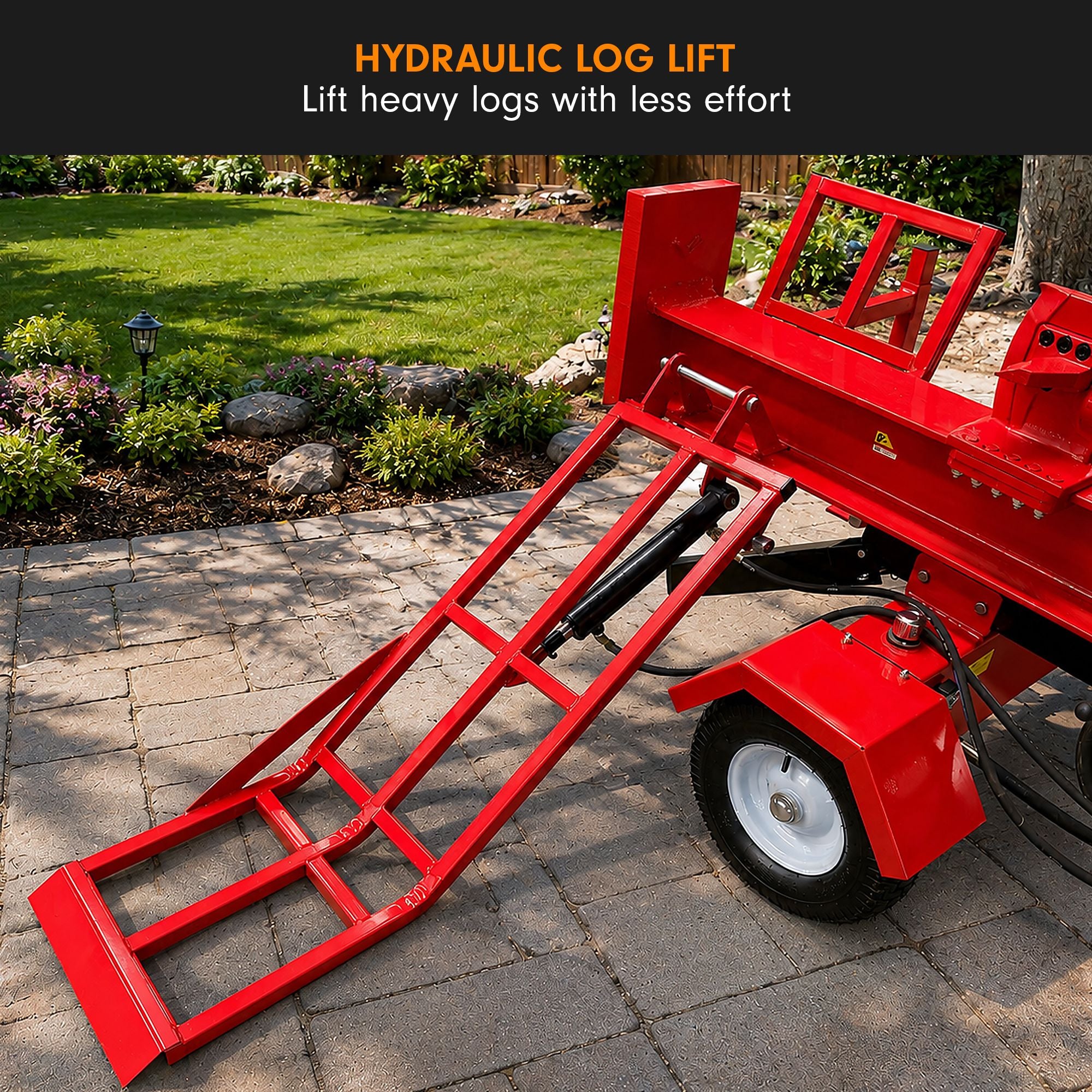 Yukon 60 Tonne Diesel Log Splitter with Hydraulic Lift 498cc Electric Key Start