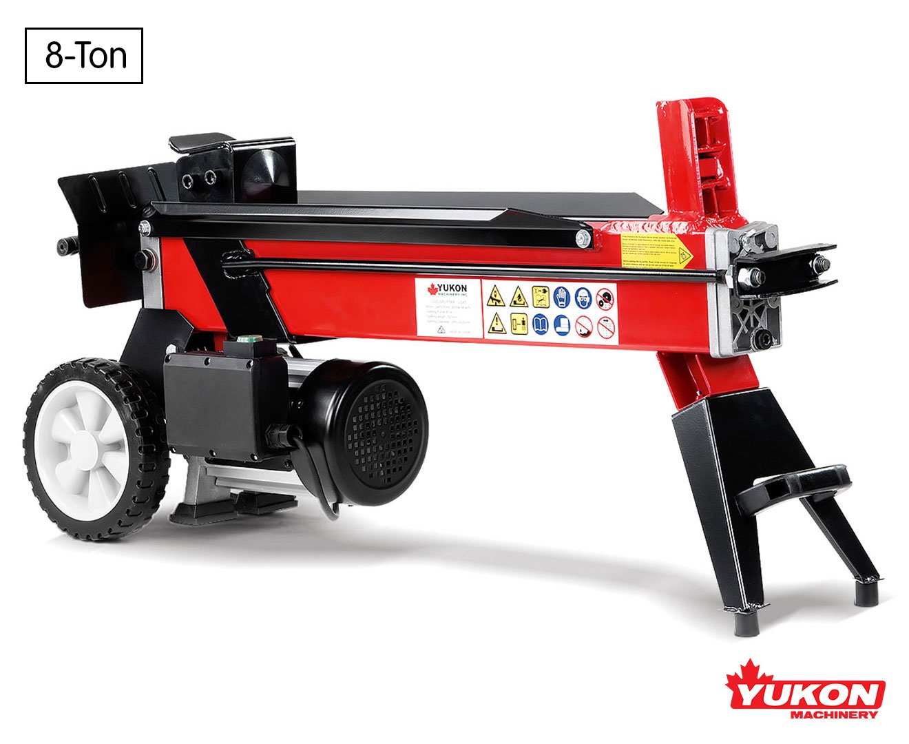 8 Ton Electric Hydraulic Log Splitter 240v, 2000W, Yukon