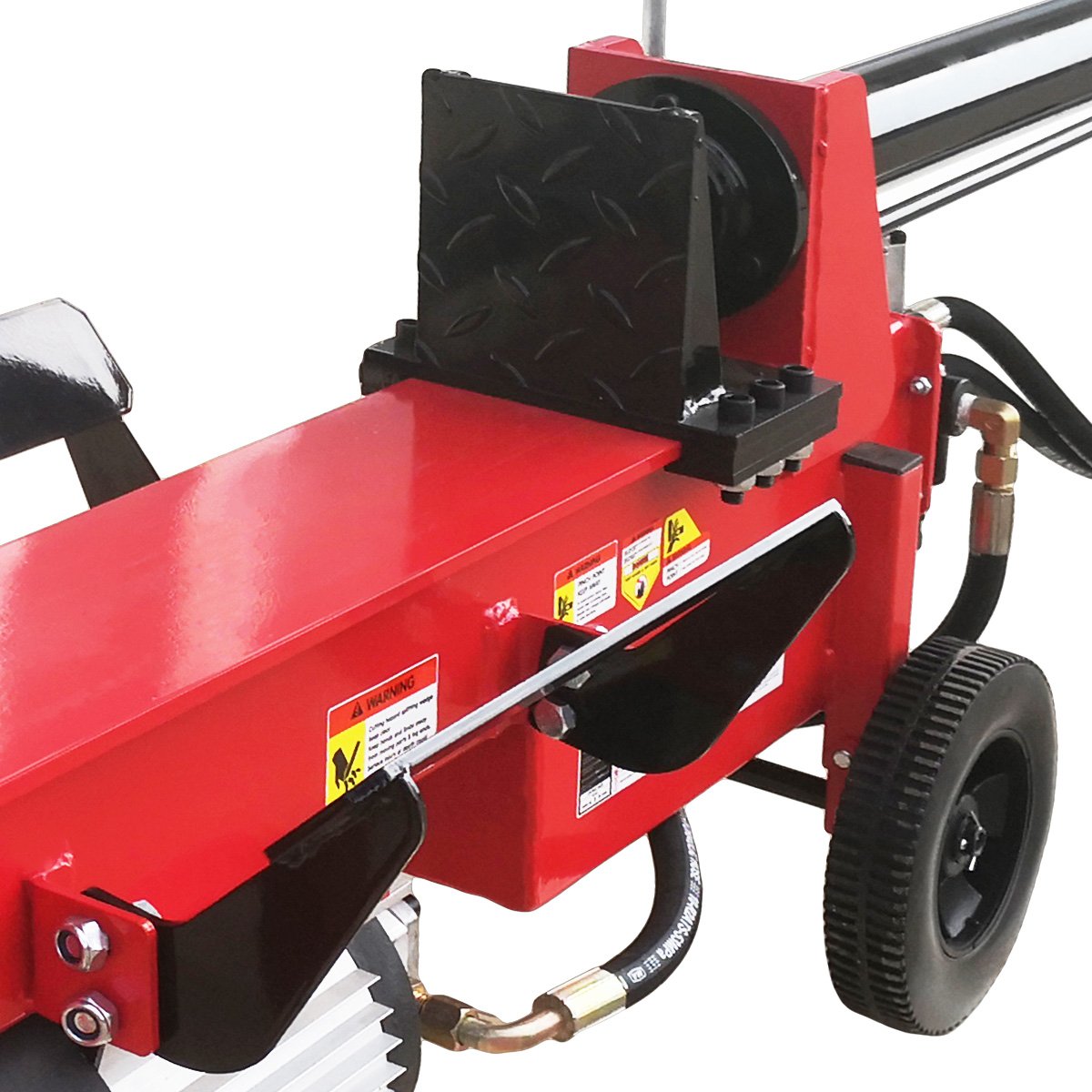 12 Ton Electric Hydraulic Log Splitter, 3000W, Steel Frame - Yukon