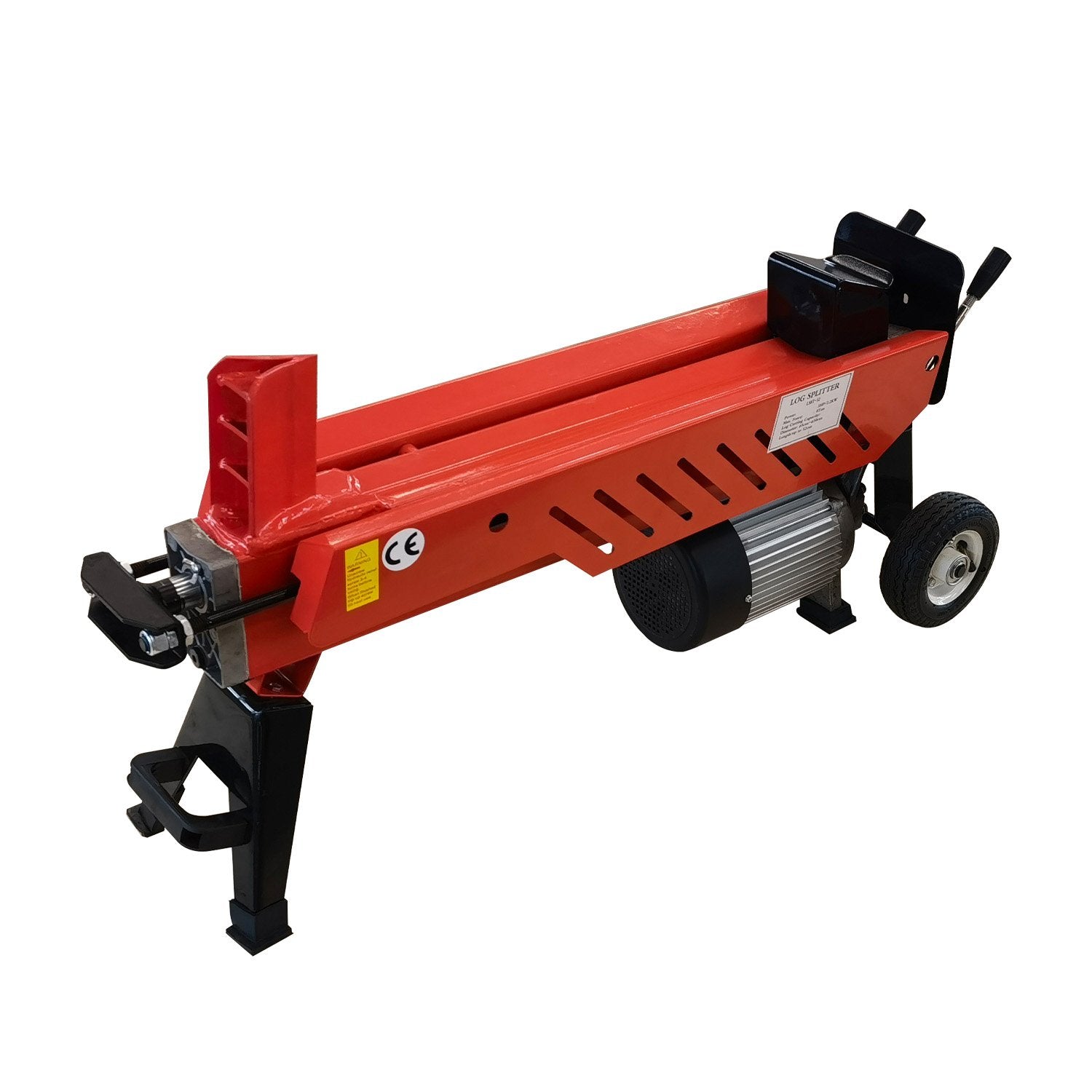 8-Ton Electric Hydraulic Log Splitter, 2.2kW Steel, Yukon