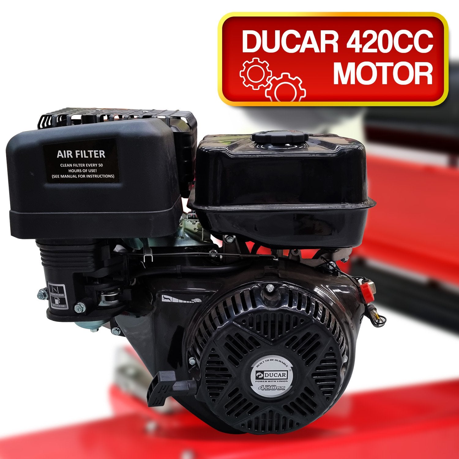Yukon 60 Ton Hydraulic Log Splitter 420cc Petrol Engine
