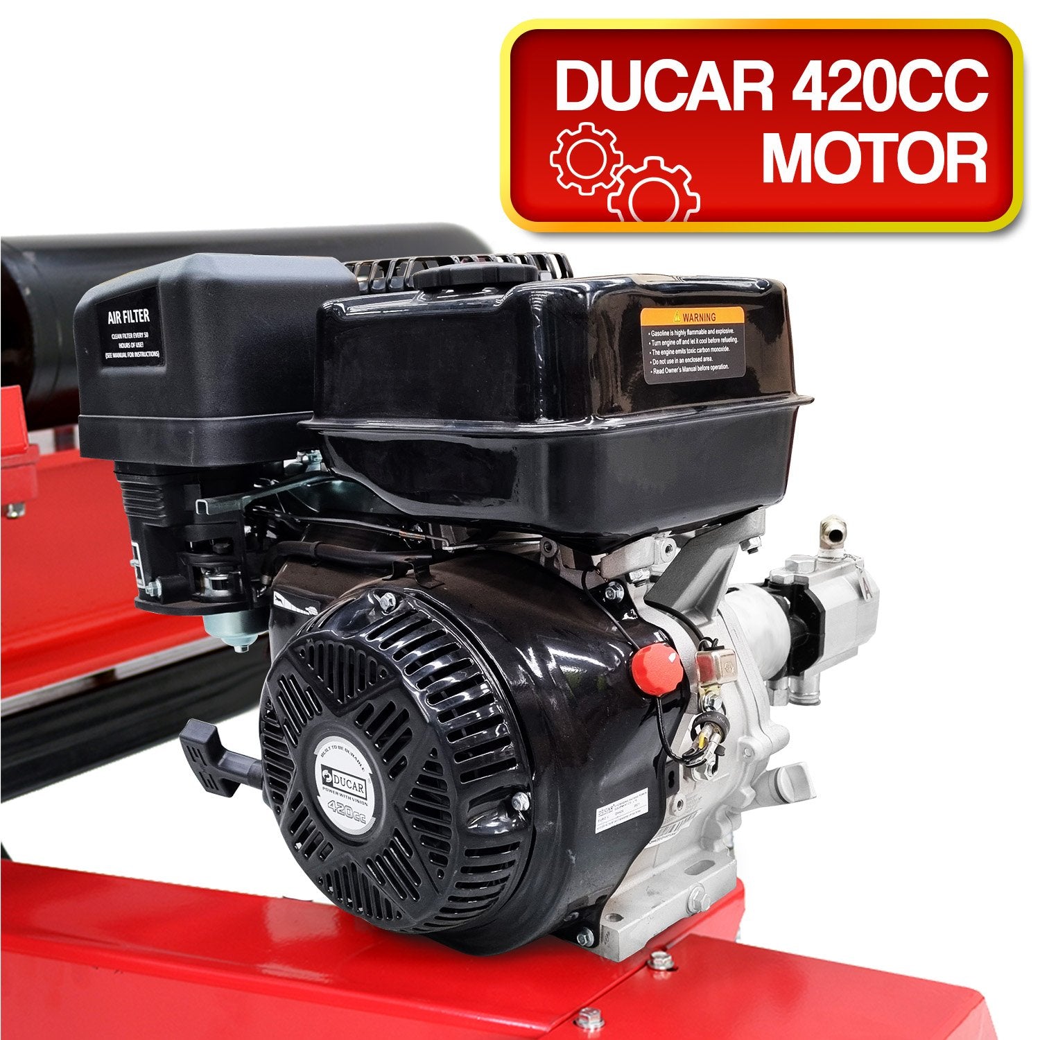 Yukon 60 Ton Hydraulic Log Splitter 420cc Petrol Engine