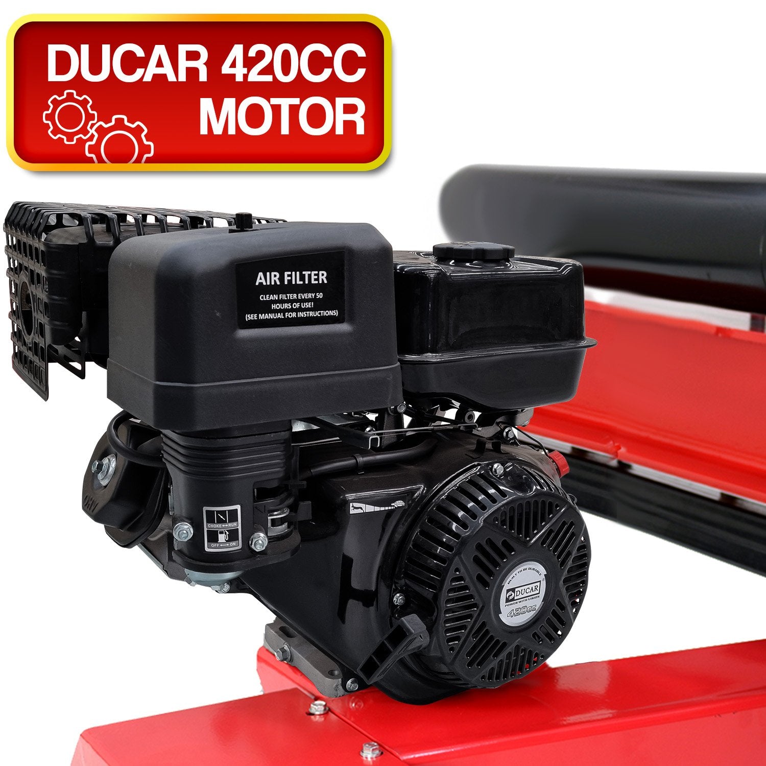 Yukon 60 Ton Hydraulic Log Splitter 420cc Petrol Engine