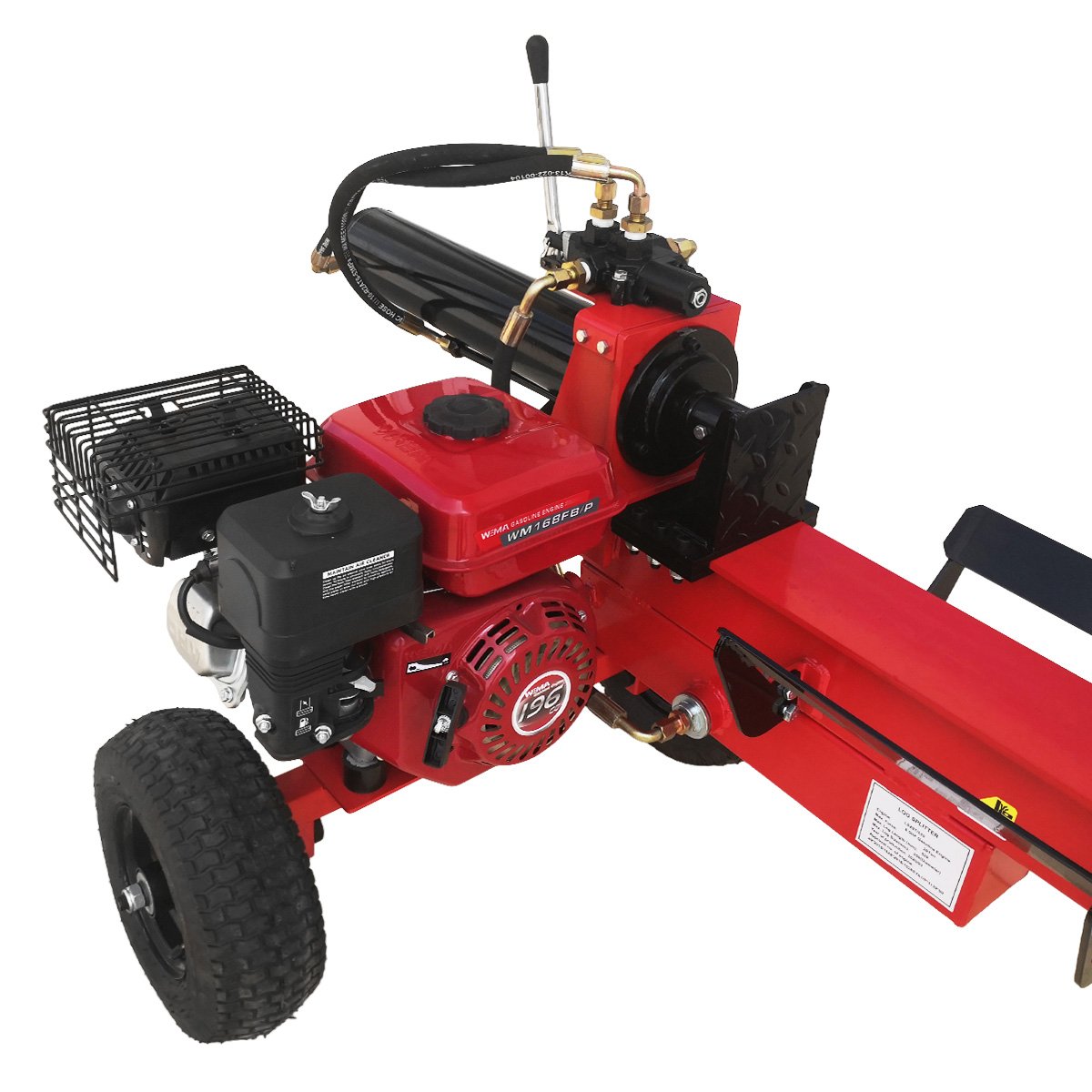 20-Ton Petrol Log Splitter 196cc, Unleaded - Yukon