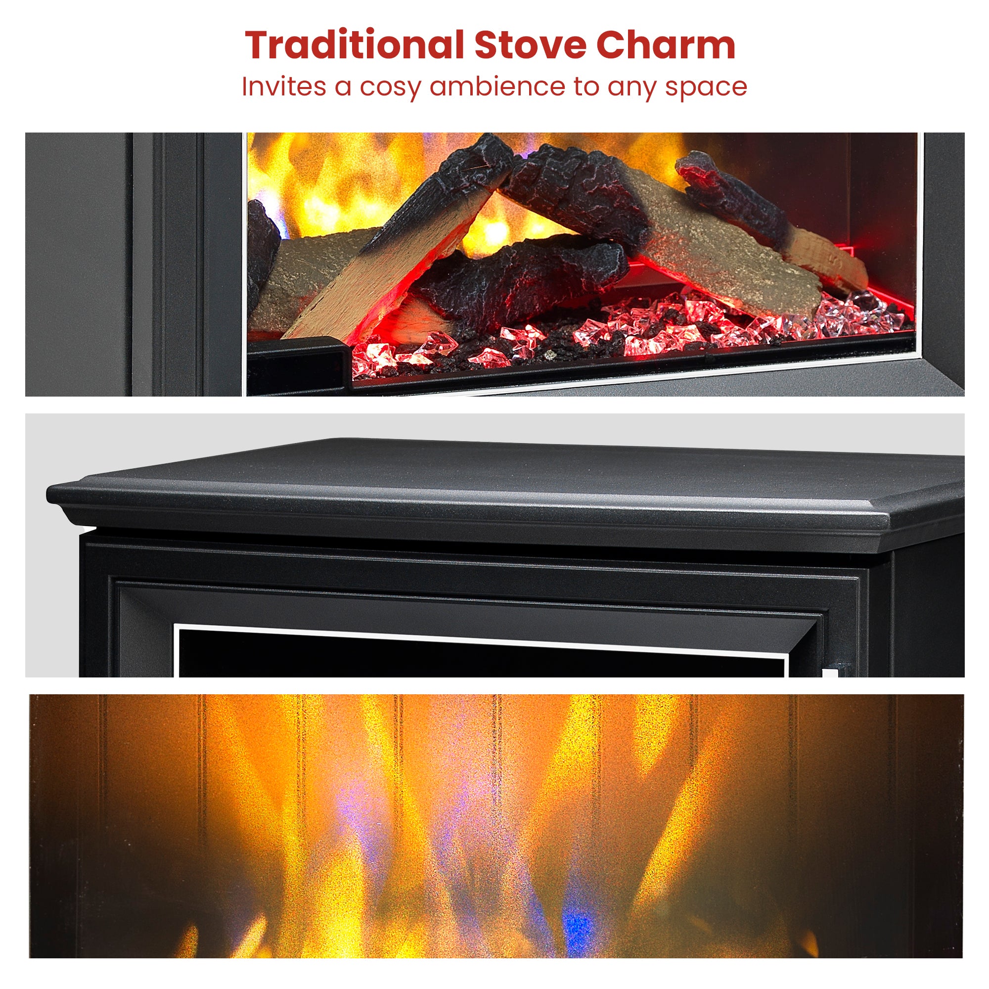 Dimplex Laverton Electric Fire Stove - 2kW