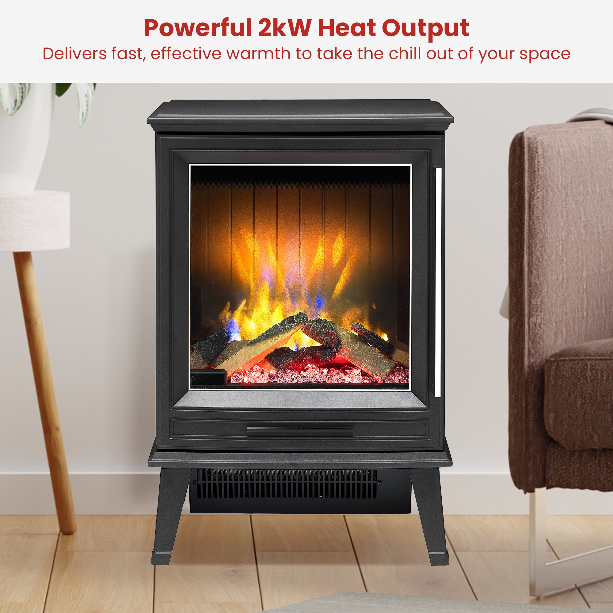 Dimplex Laverton Electric Fire Stove - 2kW