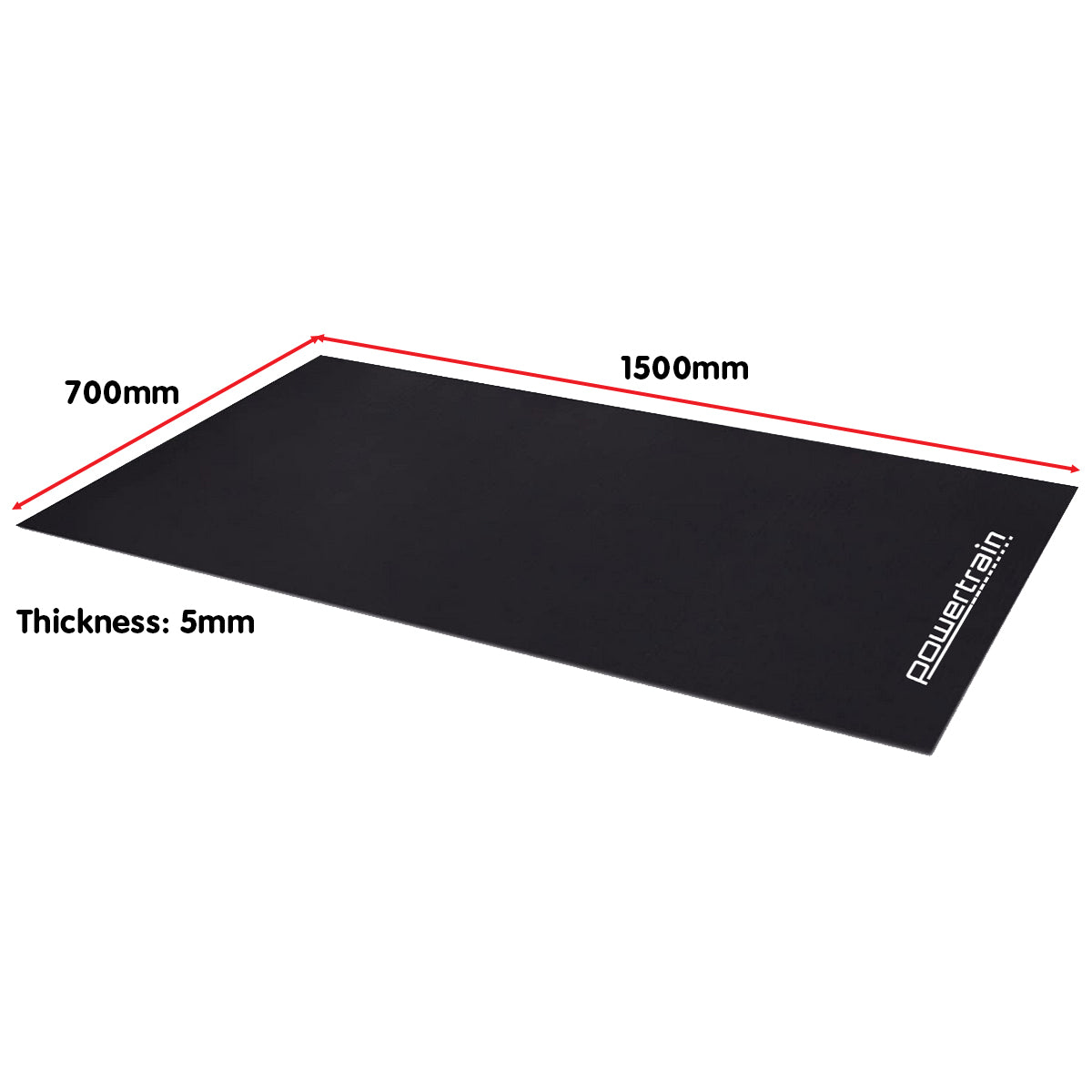 Thick Non-Slip Exercise Equipment Mat, 1.5m High-Density EVA