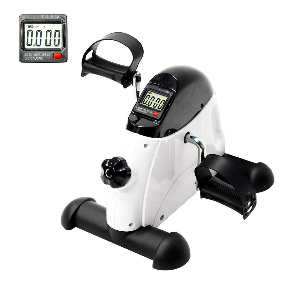 Compact LCD Mini Exercise Bike for Arms and Legs - Powertrain