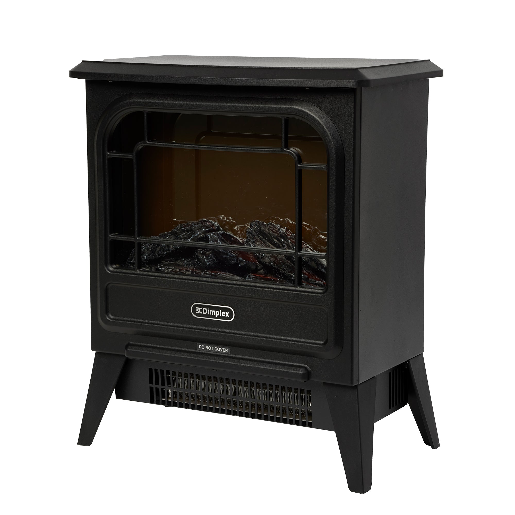 Dimplex 1.2kW MicroStove Optiflame Portable Electric Fire Stove