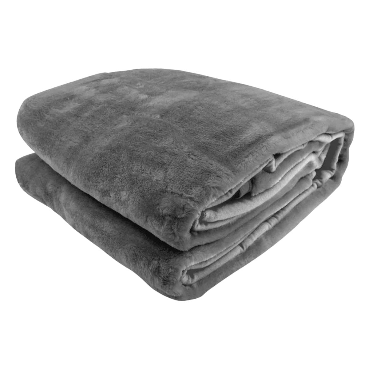 Double-Sided Faux Mink Blanket Queen 220x240cm Laura Hill