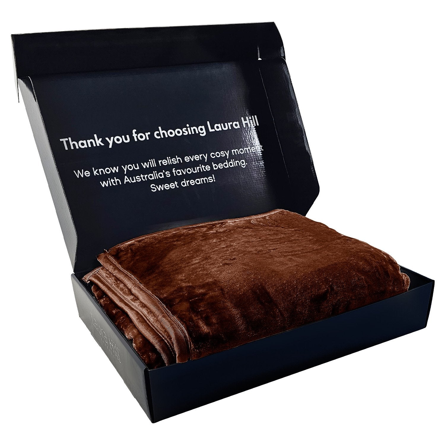 Extra Thick 800GSM Double-Sided Faux Mink Blanket - Laura Hill