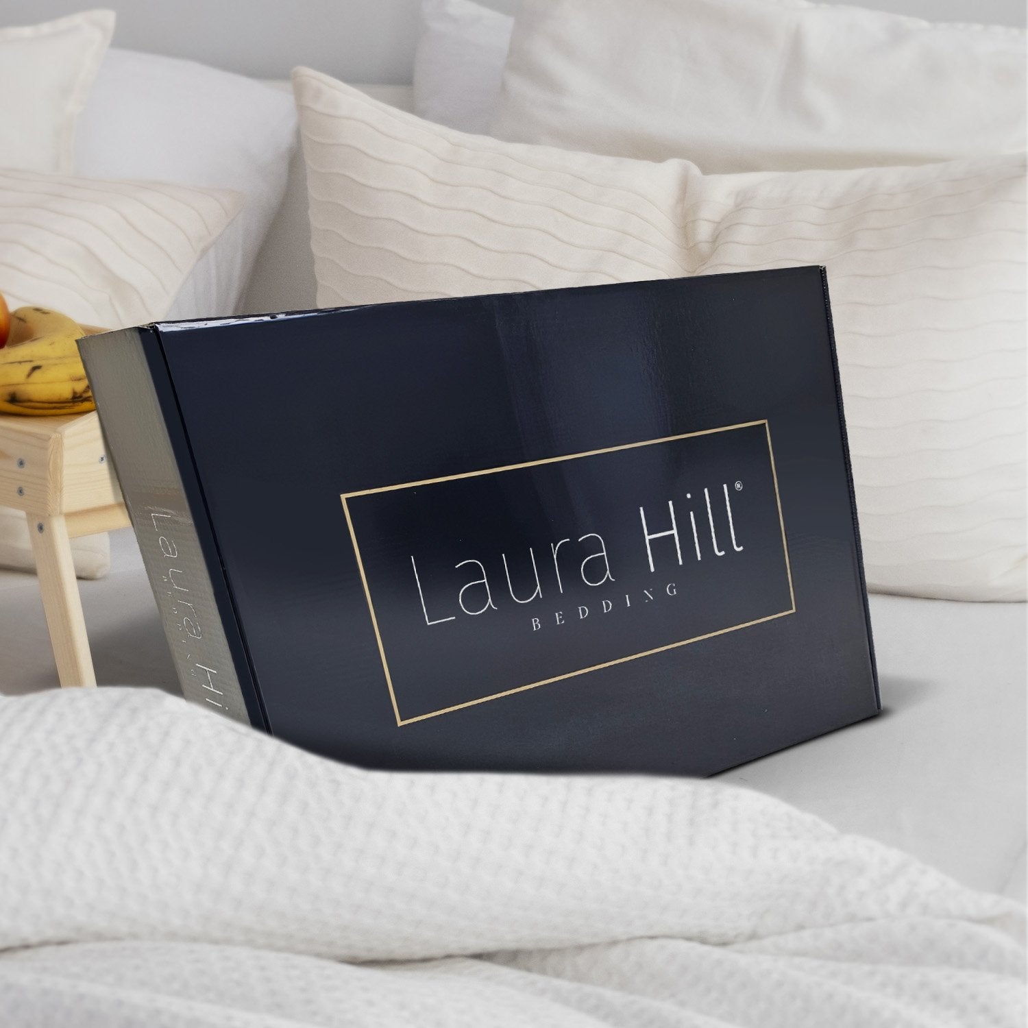 Laura Hill Queen Mink Blanket 800GSM Double-Sided Plush Sage