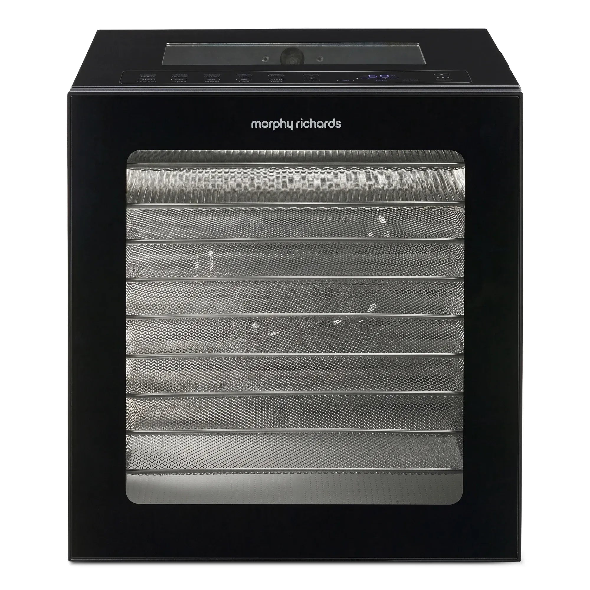 Morphy Richards 10-Shelf Food Dehydrator with 10 Preset Programs and Timer