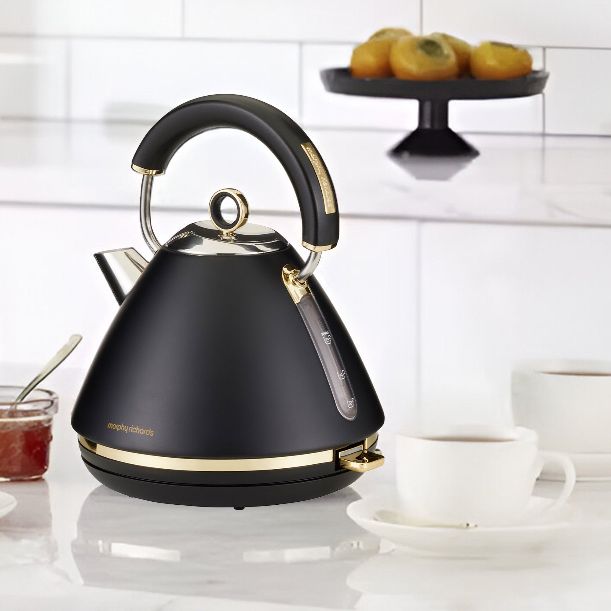 Stainless Steel 1.5L Rapid Boil Electric Kettle - Morphy Richards