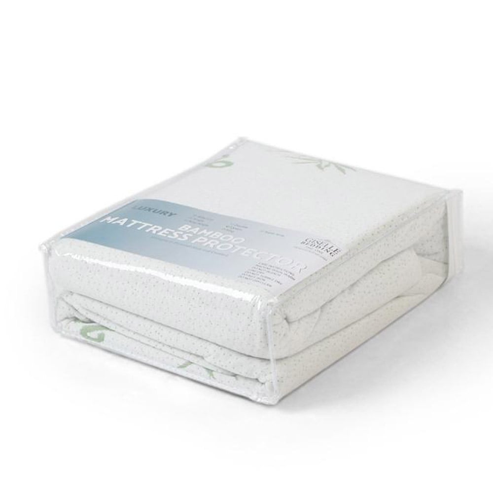 Waterproof Bamboo Mattress Protector, Double - Laura Hill