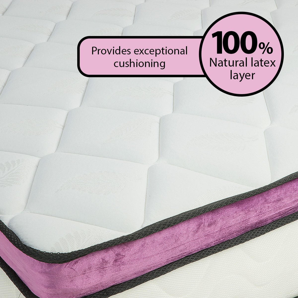 30cm Gel Memory Foam King Mattress 5 Zoned Pocket Spring Laura Hill