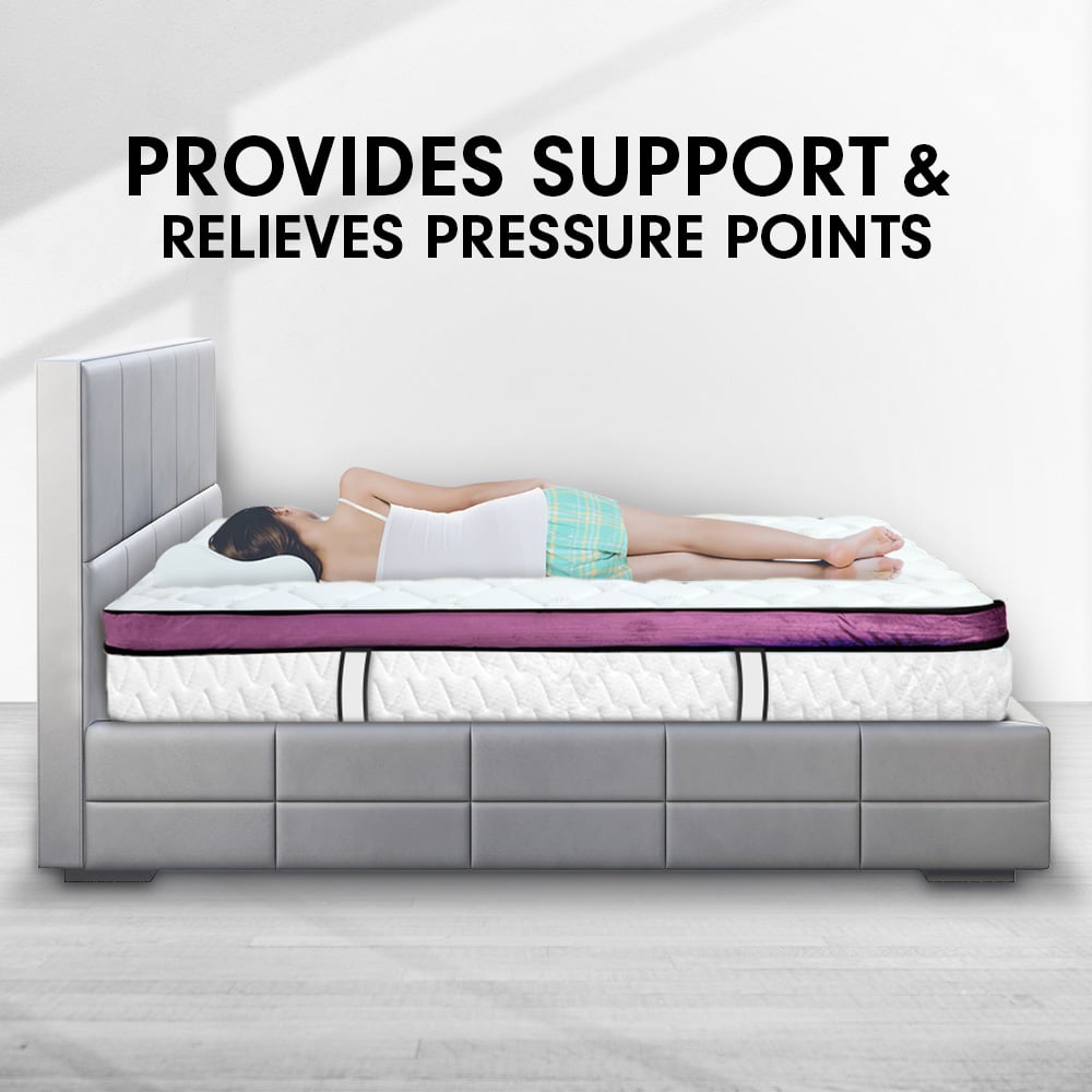 30cm Gel Memory Foam King Mattress 5 Zoned Pocket Spring Laura Hill