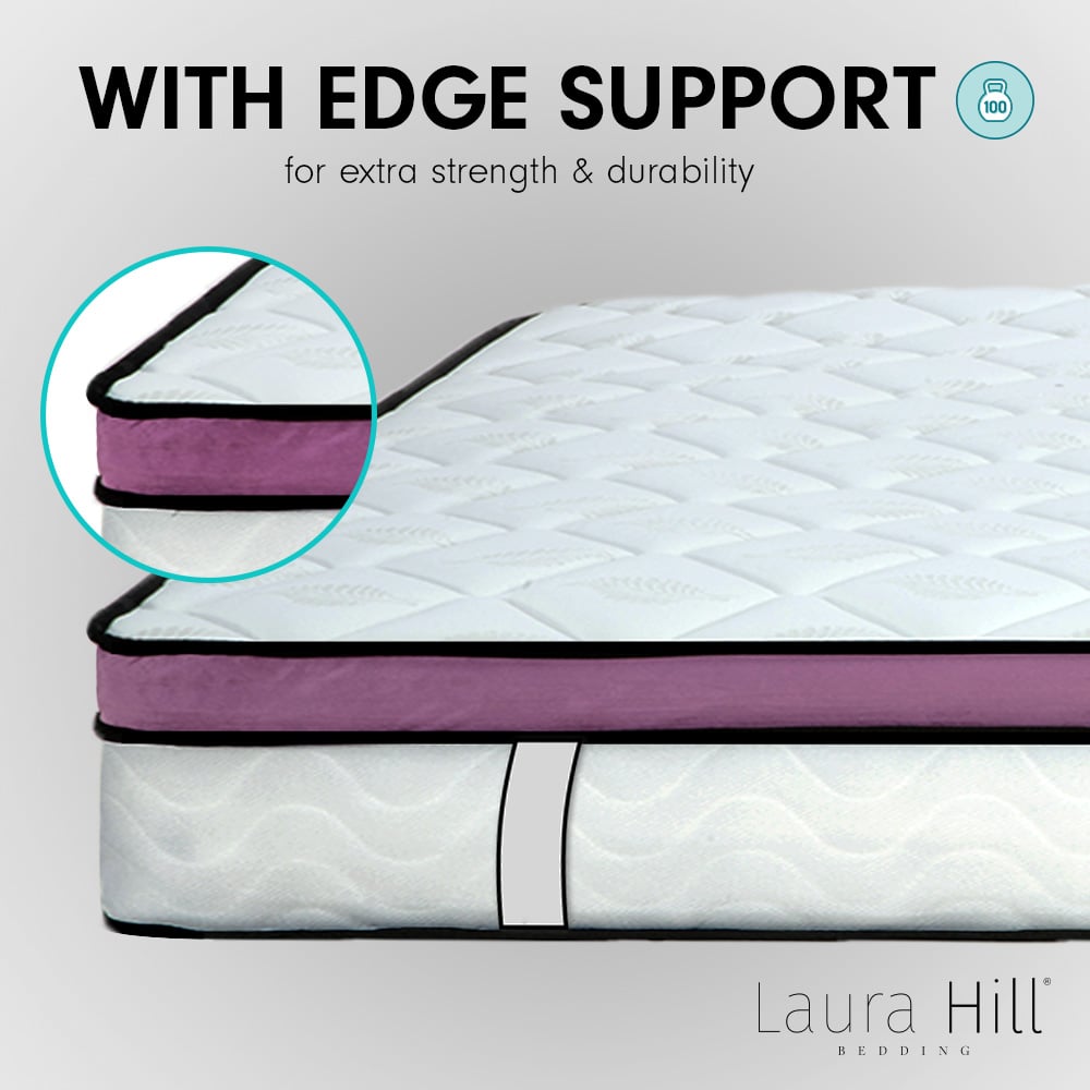 30cm Gel Memory Foam King Mattress 5 Zoned Pocket Spring Laura Hill