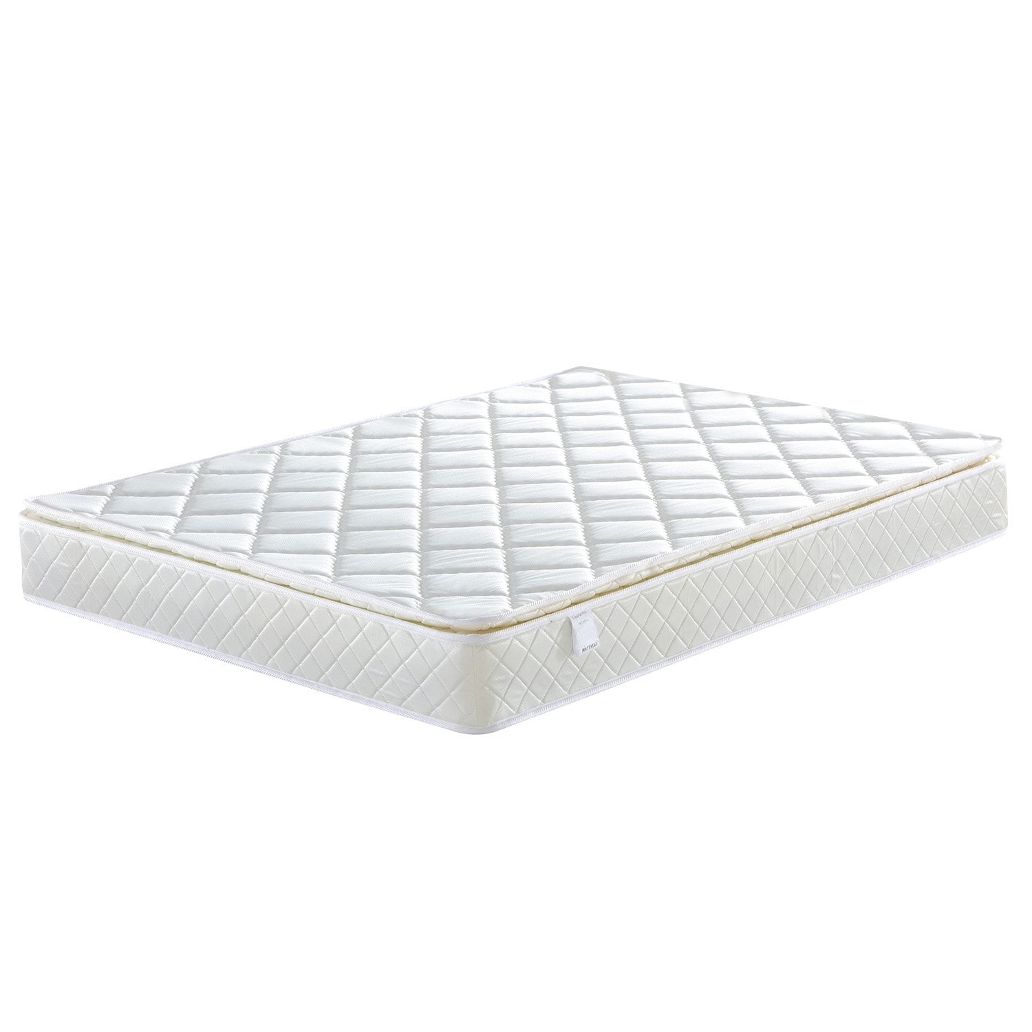 High Density Foam Queen Mattress, Pillow Top, Pocket Spring - Laura Hill