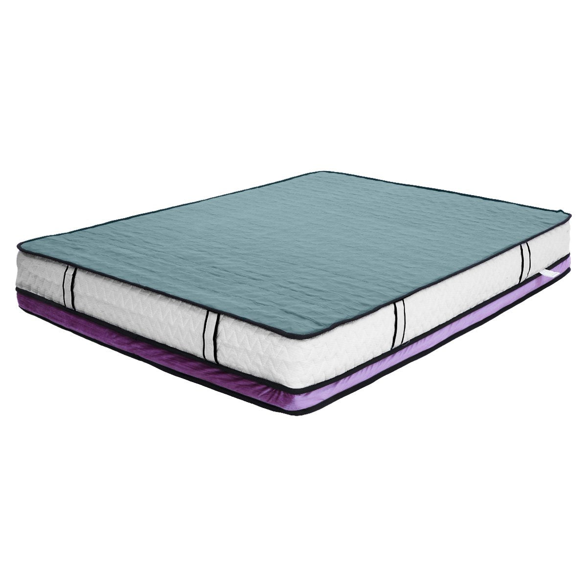 Queen Mattress Euro Top Latex Foam, Pocket Springs, Hypo-Allergenic – Laura Hill