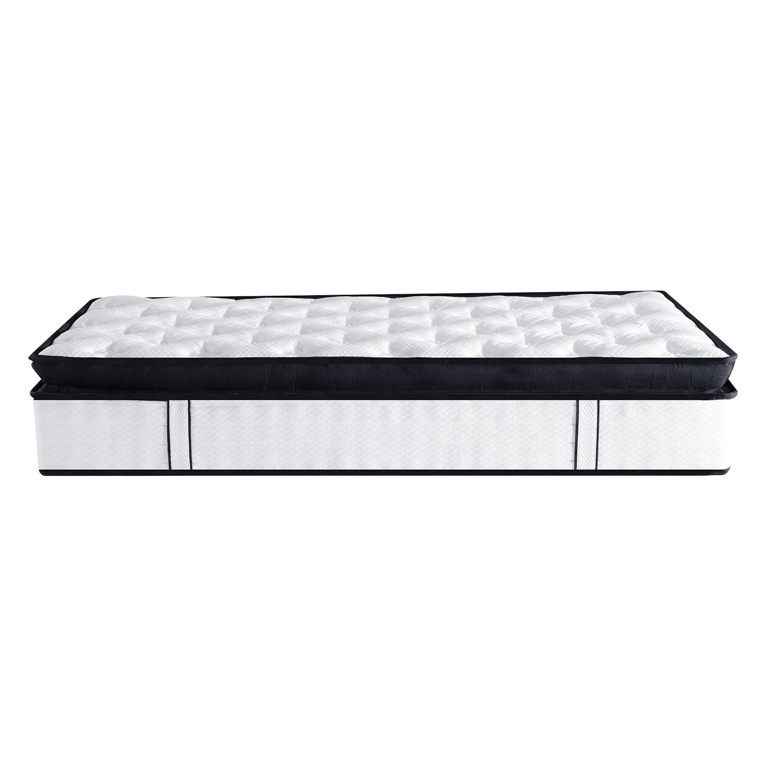 King Mattress 5 Zone Spring Foam Euro Top 32cm - Laura Hill