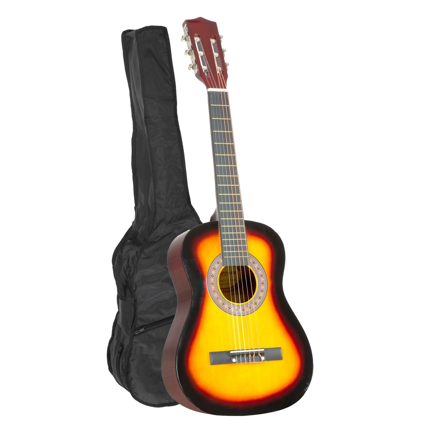 34" Acoustic Wooden Kids Guitar w/ Bag & Picks - Karrera