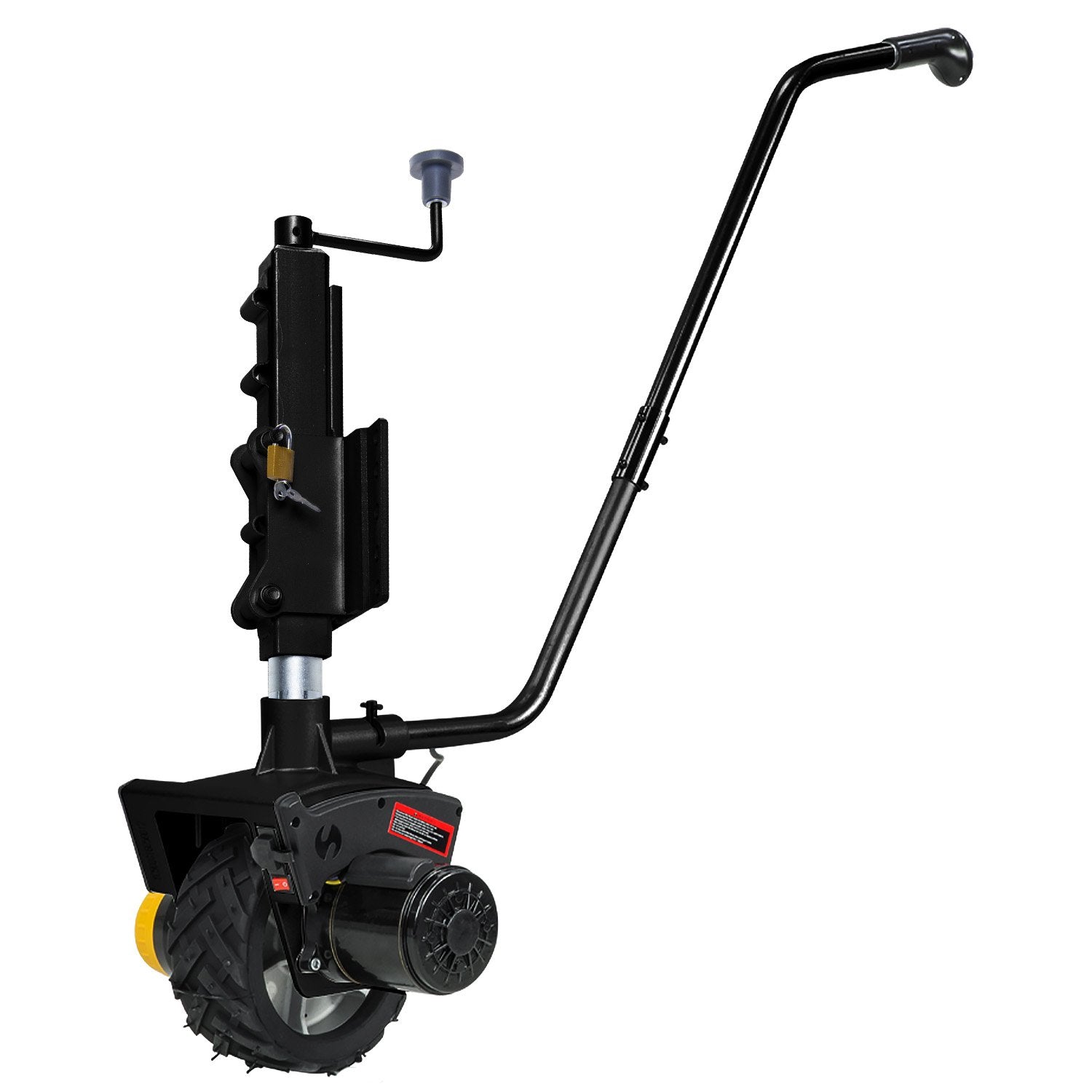 Heavy-Duty Electric Jockey Wheel with No-Flat Tire, Mini Mover Gen3