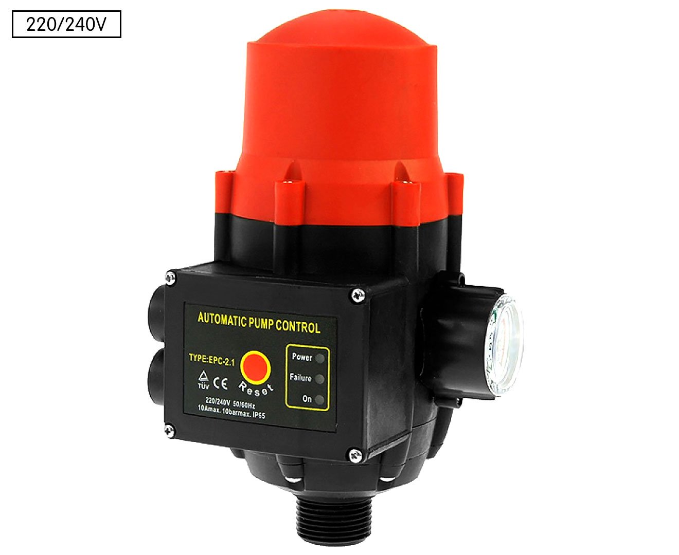 Adjustable 240V Water Pump Controller, IP65, 10A