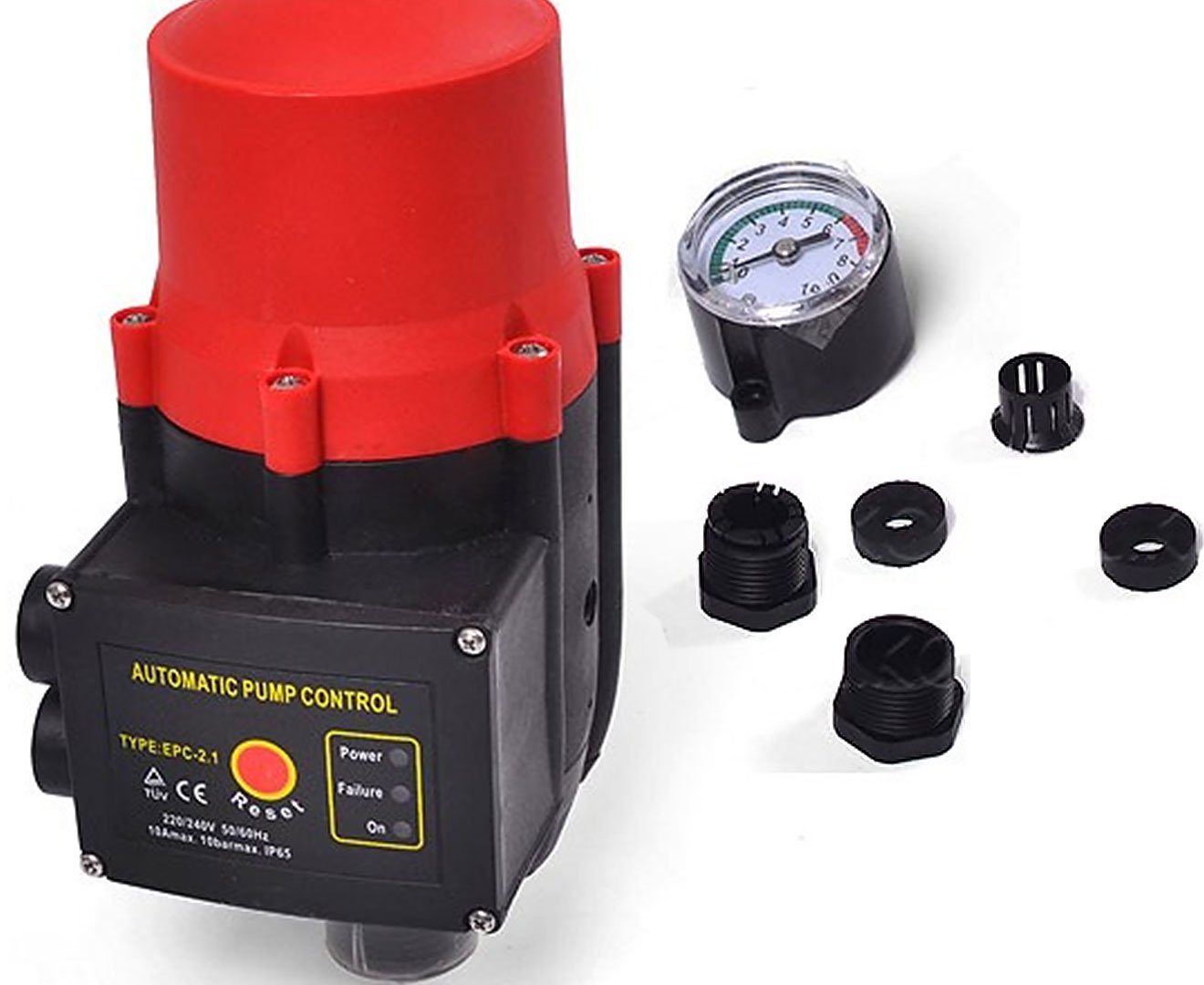 Adjustable 240V Water Pump Controller, IP65, 10A