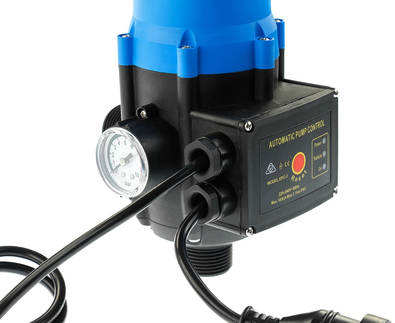 Adjustable Pressure Water Pump Controller, IP65, 1.1kW