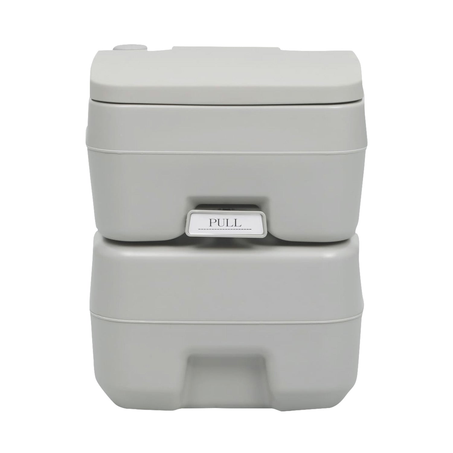 20L Press Flush Camping Toilet, Durable PE ABS - Wallaroo