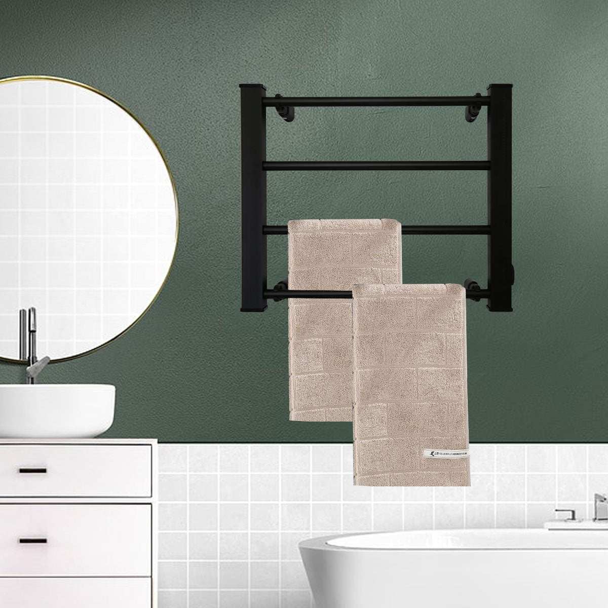 Fast Heating Wall Mounted Electric Heated Towel Rack - Pronti