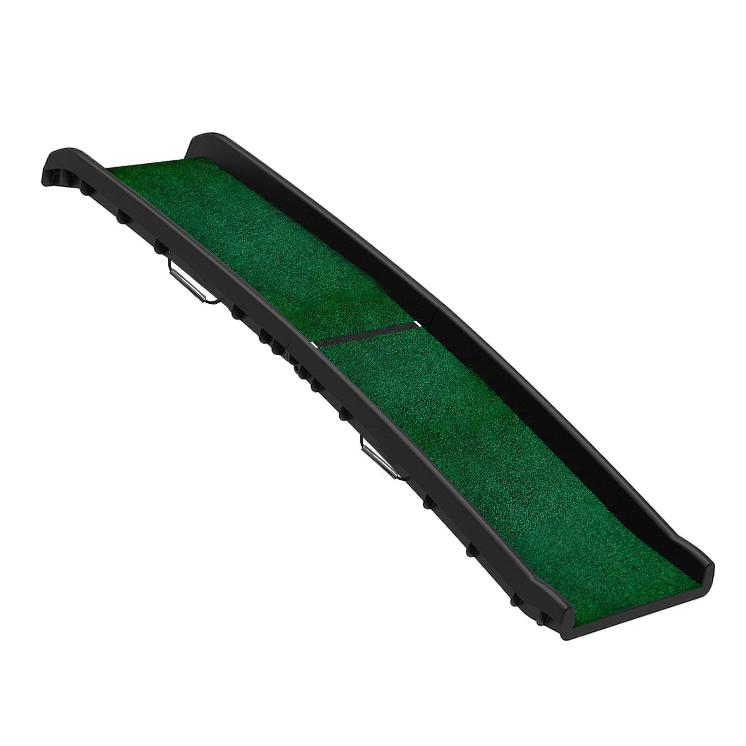 Foldable Lightweight Plastic Dog Ramp with Poly-Grass