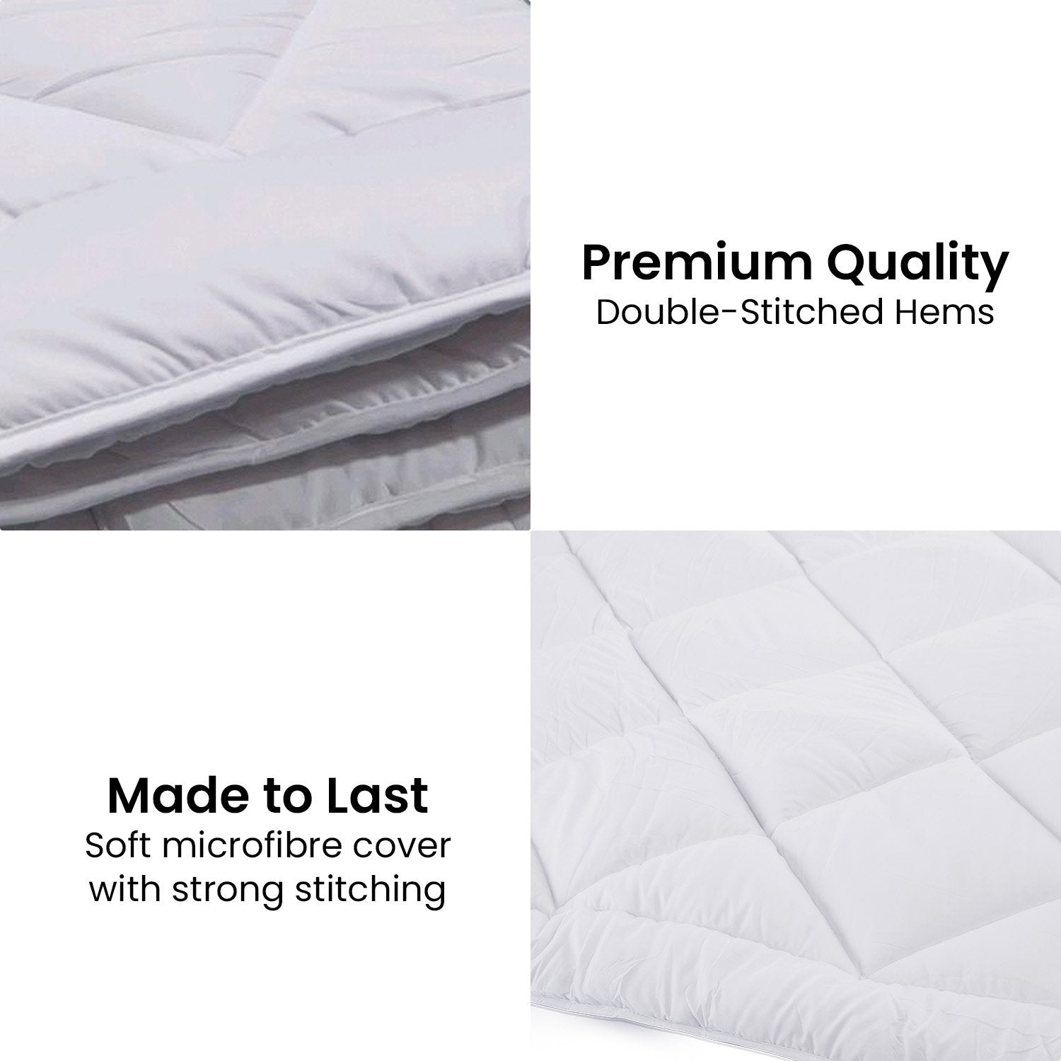 700GSM Bamboo Microfibre Queen Comforter - Laura Hill