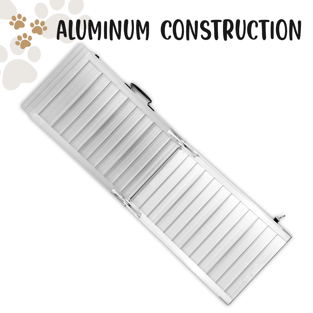 Foldable Anti-Slip Aluminium Dog Ramp 122x38cm, Klika