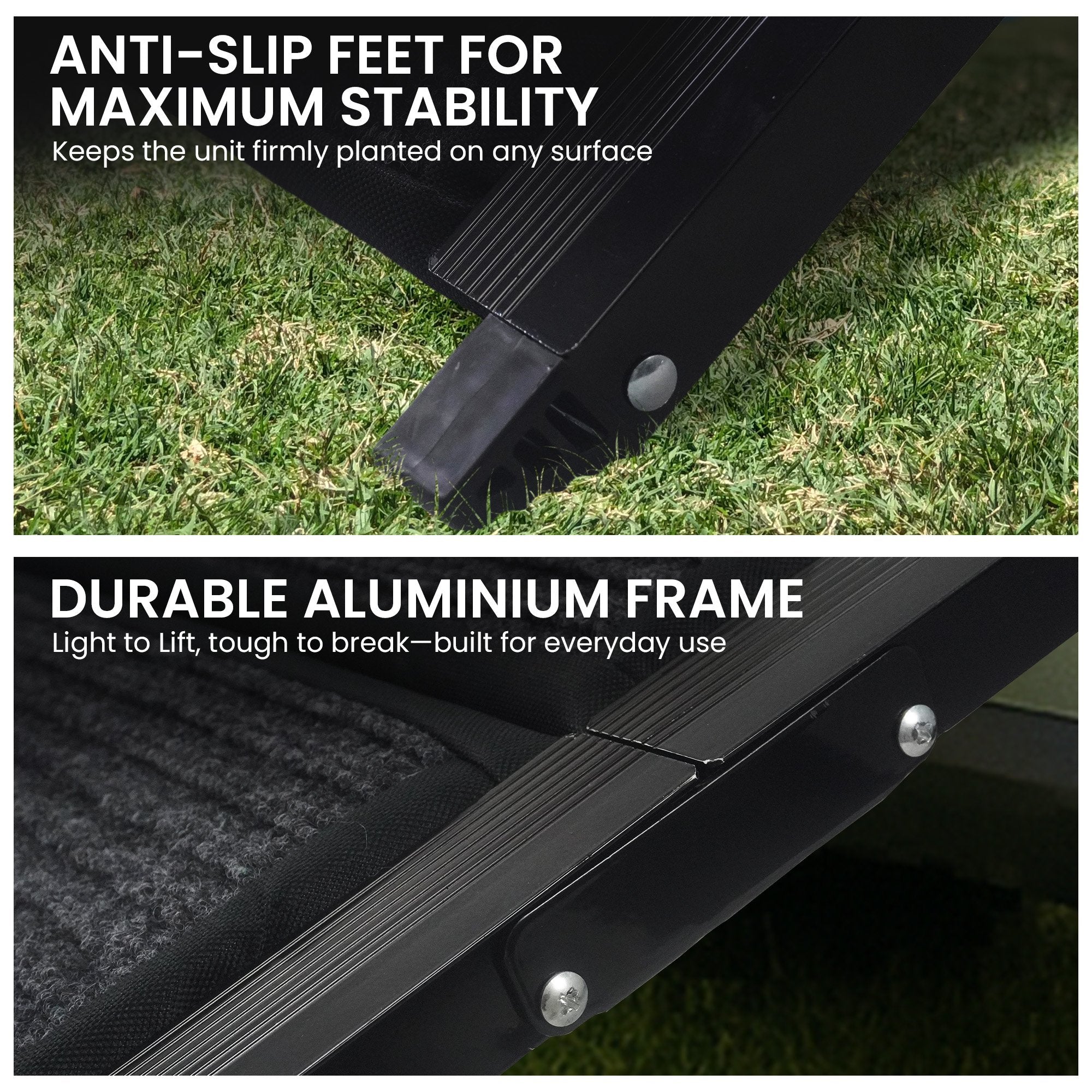 Furtastic Folding Pet Ramp Aluminium Non-slip Surface for Dogs & Cats