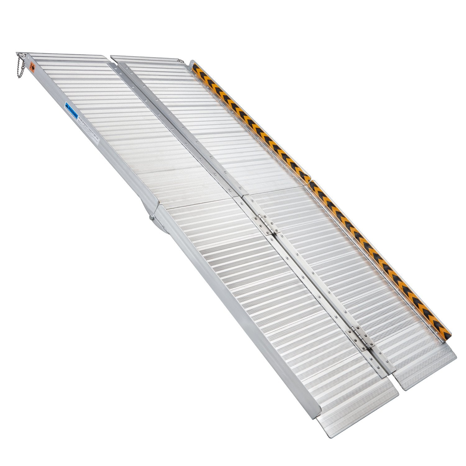 Non-slip 6ft Folding Aluminium Wheelchair Ramp, 272kg