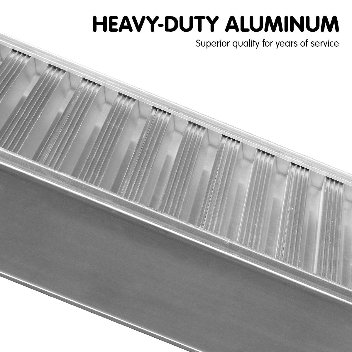 Heavy-Duty 2m Aluminium Loading Ramps 3300kg Capacity Set