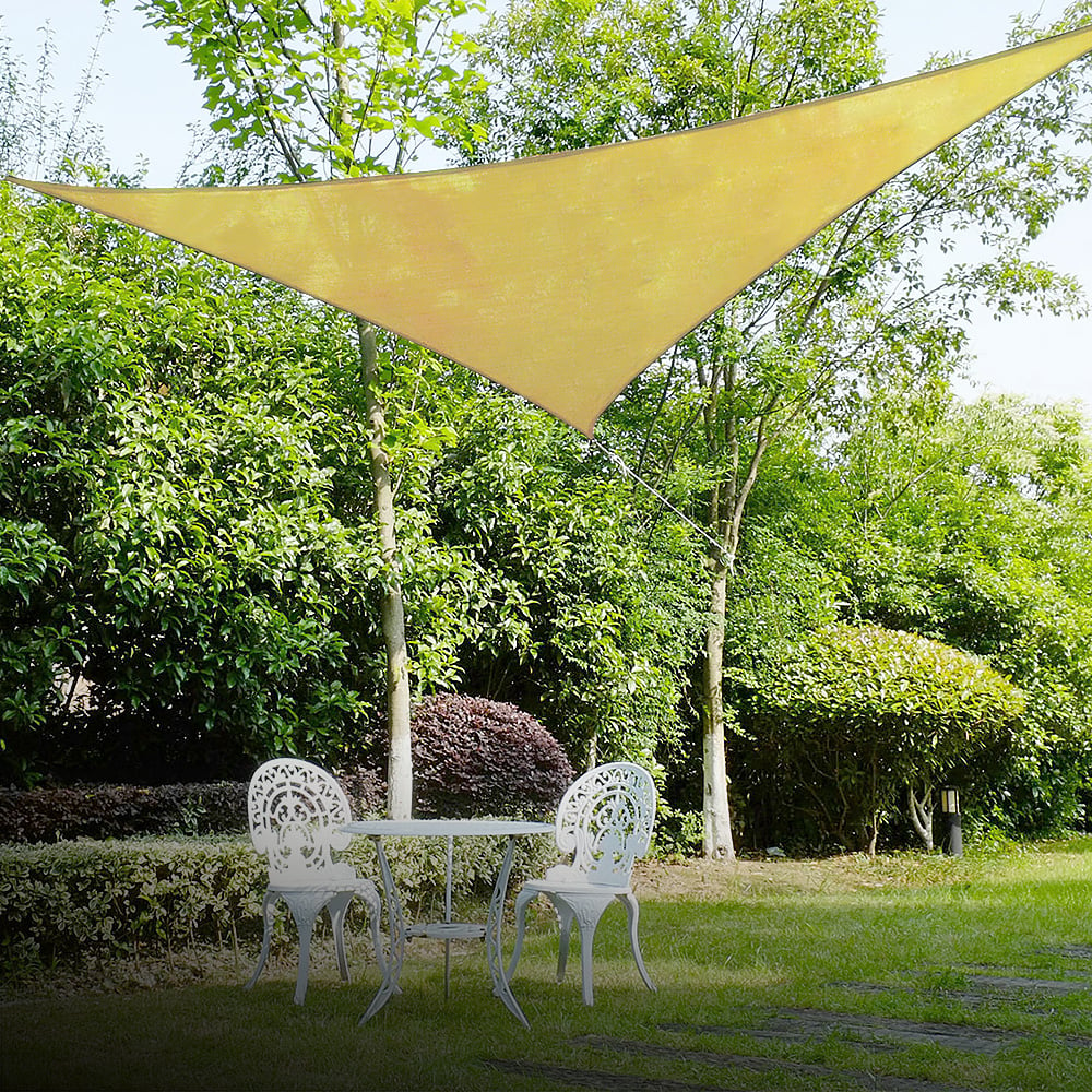 UV Block Triangular Shade Sail 3.6m Sand - Wallaroo