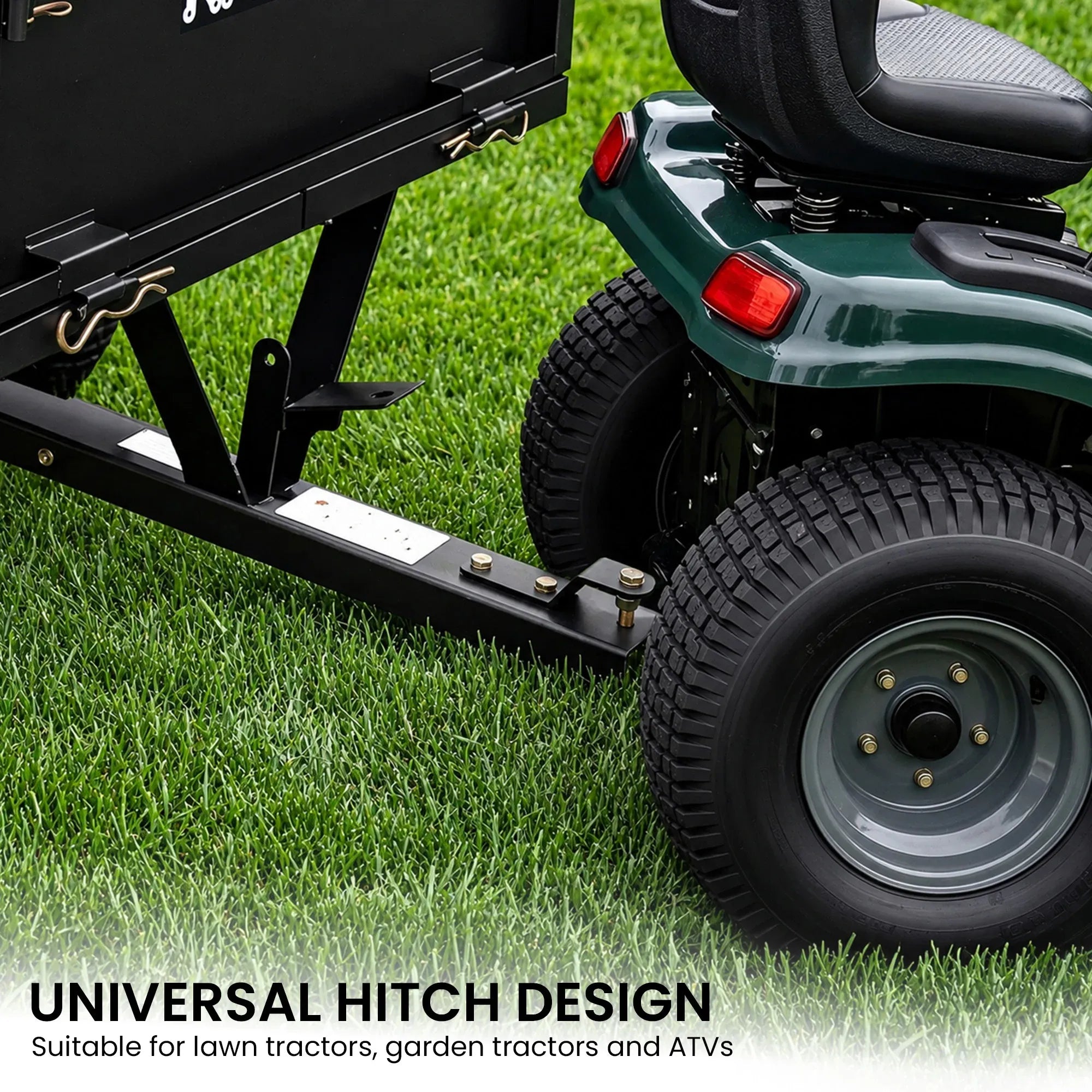Kartrite 430kg Heavy Duty Steel Dump Cart with Foot Pedal Dumping System