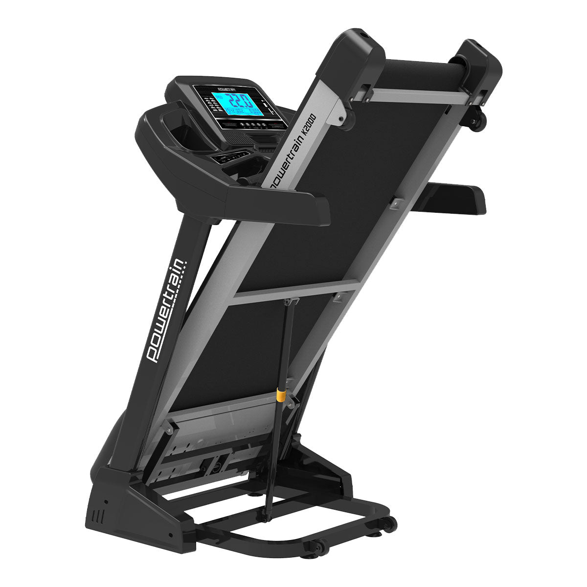 Auto-Incline Foldable Treadmill w/ Fan, 12 Programs - Powertrain