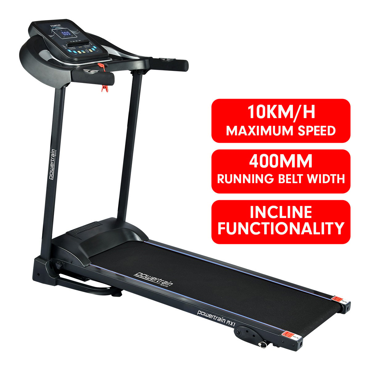 Foldable Home Treadmill with LED Display 1.0 hp Motor