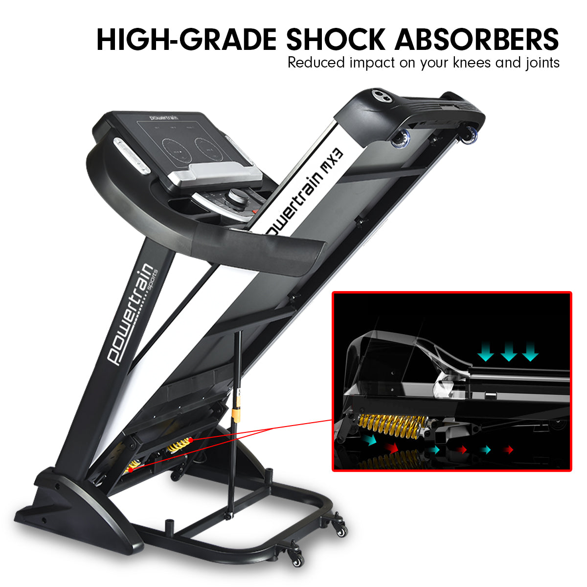 3.5HP Foldable Treadmill w/ 10" Display, Programs, 15% Incline