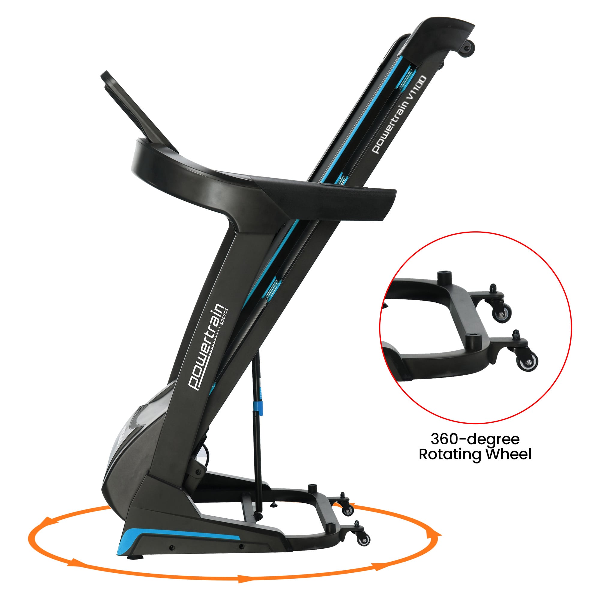 V1100 Treadmill 15.6" Touchscreen WiFi Auto-Incline