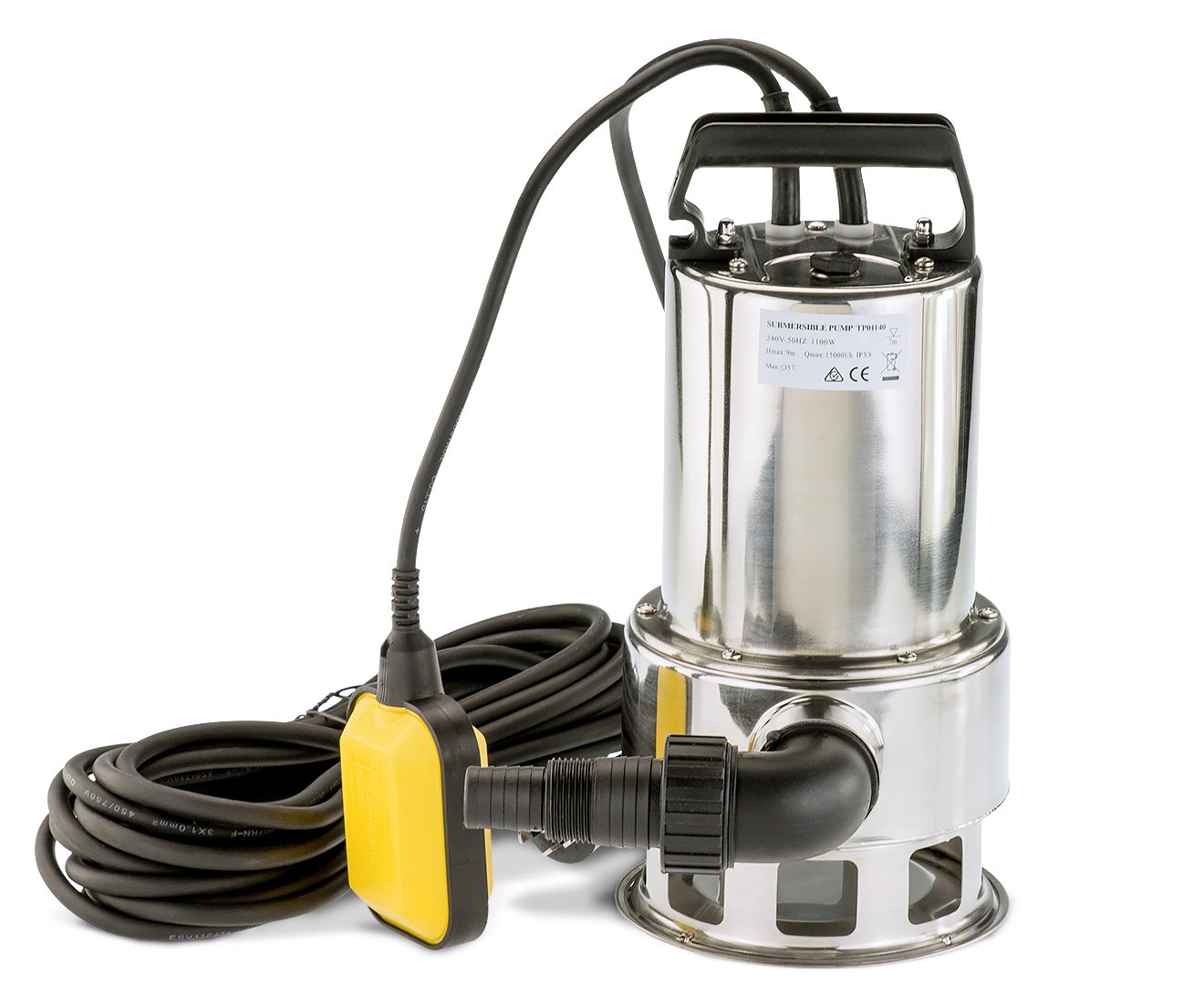 Stainless 1100w Submersible Dirty Water Irrigation Pump - Hydro Active