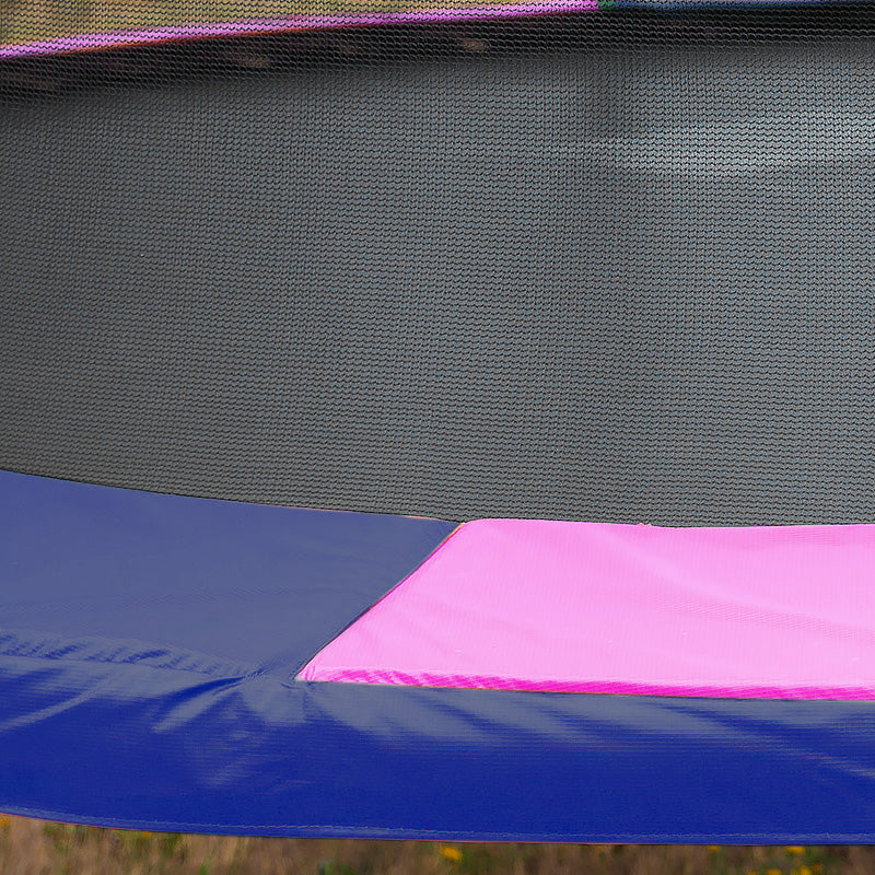 UV-Stabilised 12ft Trampoline Safety Net Mat Ladder - Kahuna